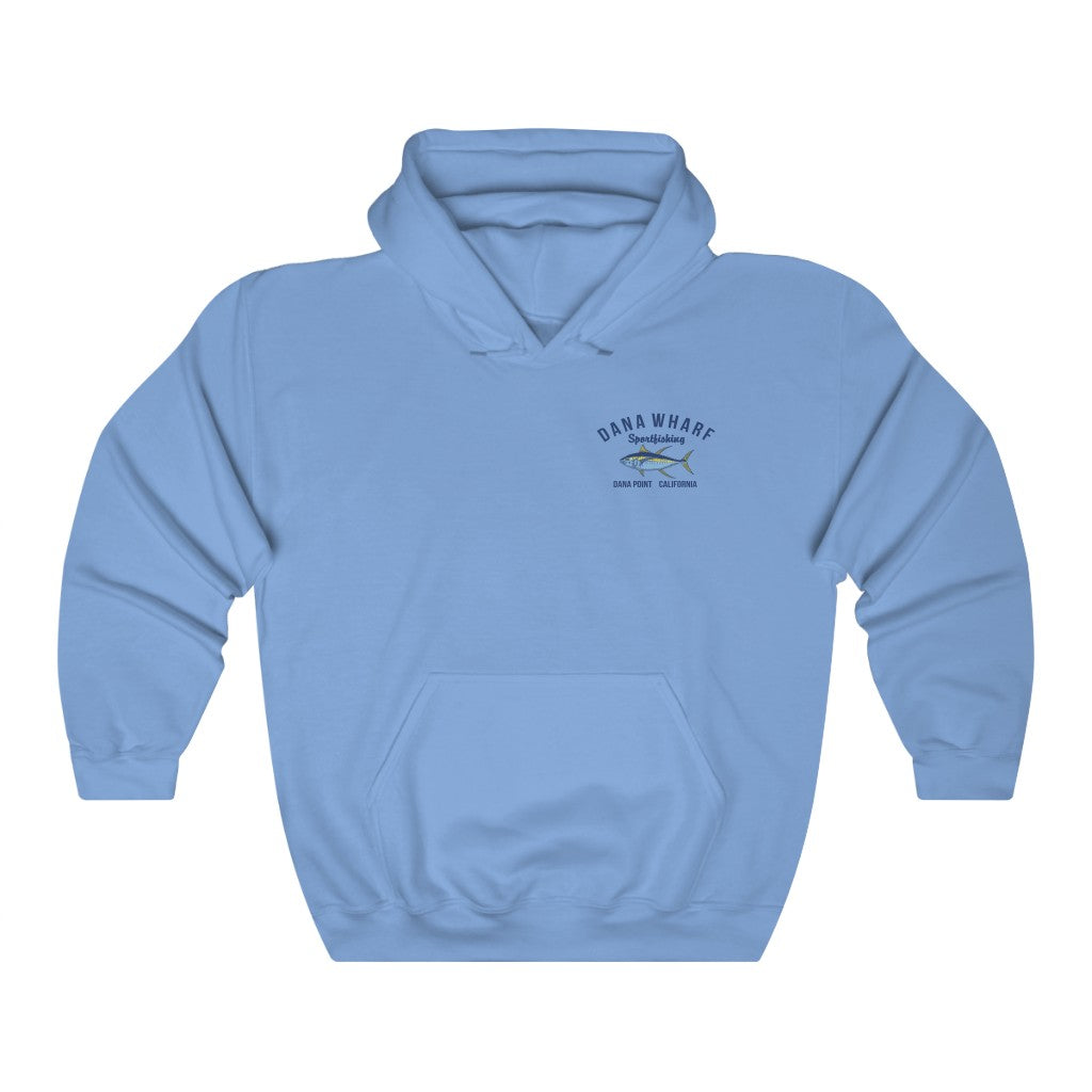 Dana Wharf Vintage Unisex Hooded Sweatshirt